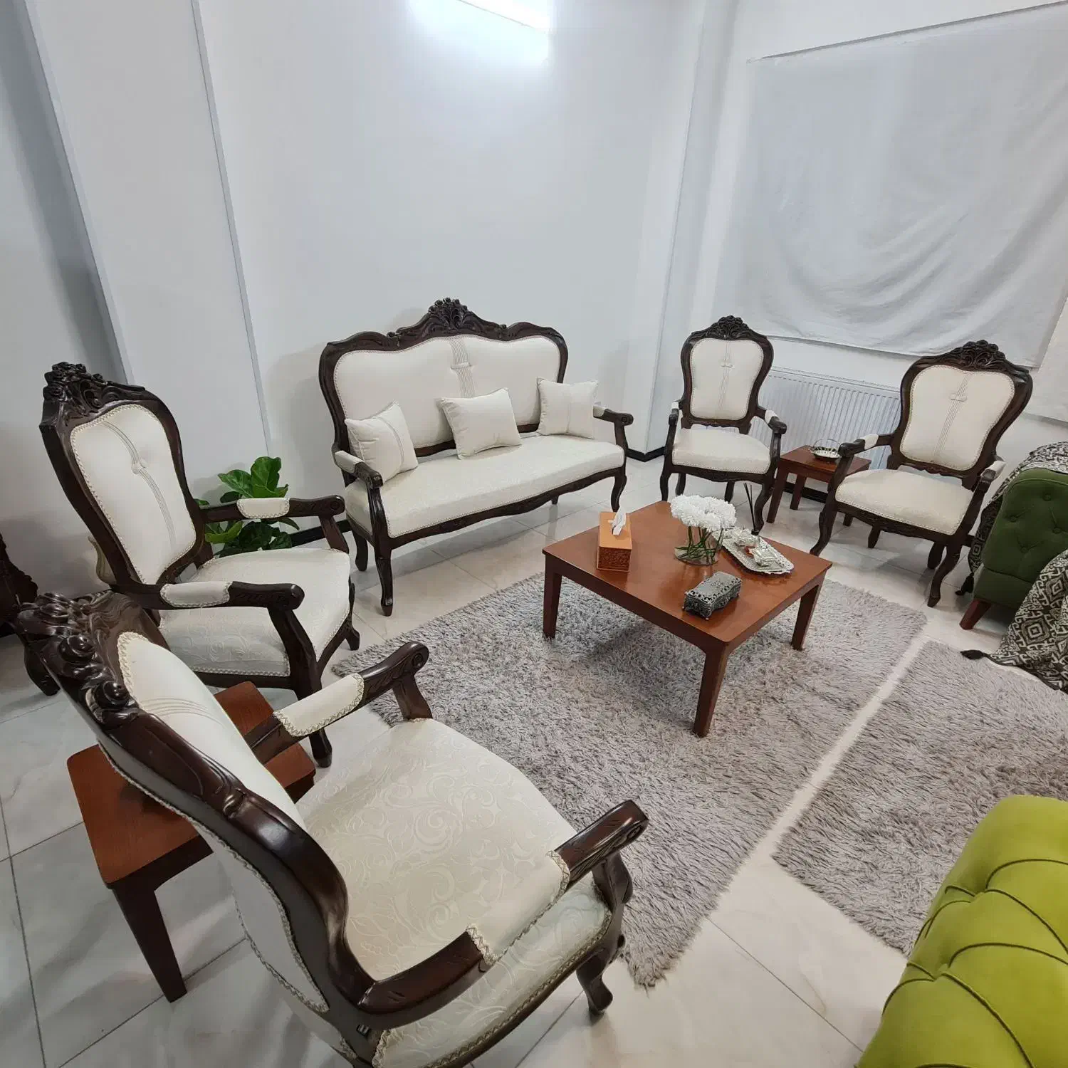 مبل فرهی ۷نفره|مبلمان خانگی و میز عسلی|محمدیه-قزوین, |دیوار