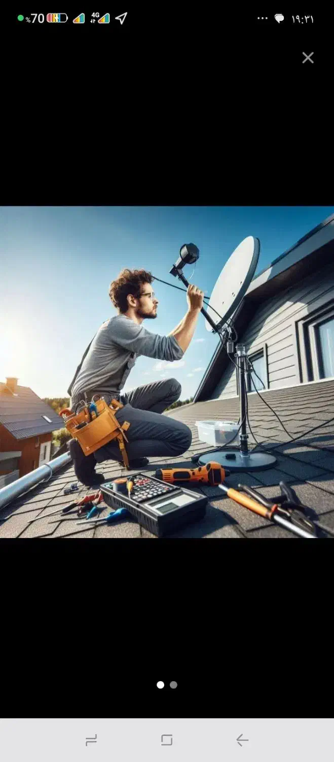 نصب آنتن و دوربین مداربسته در کرج|خدمات پیشه و مهارت|کرج, کیانمهر|دیوار