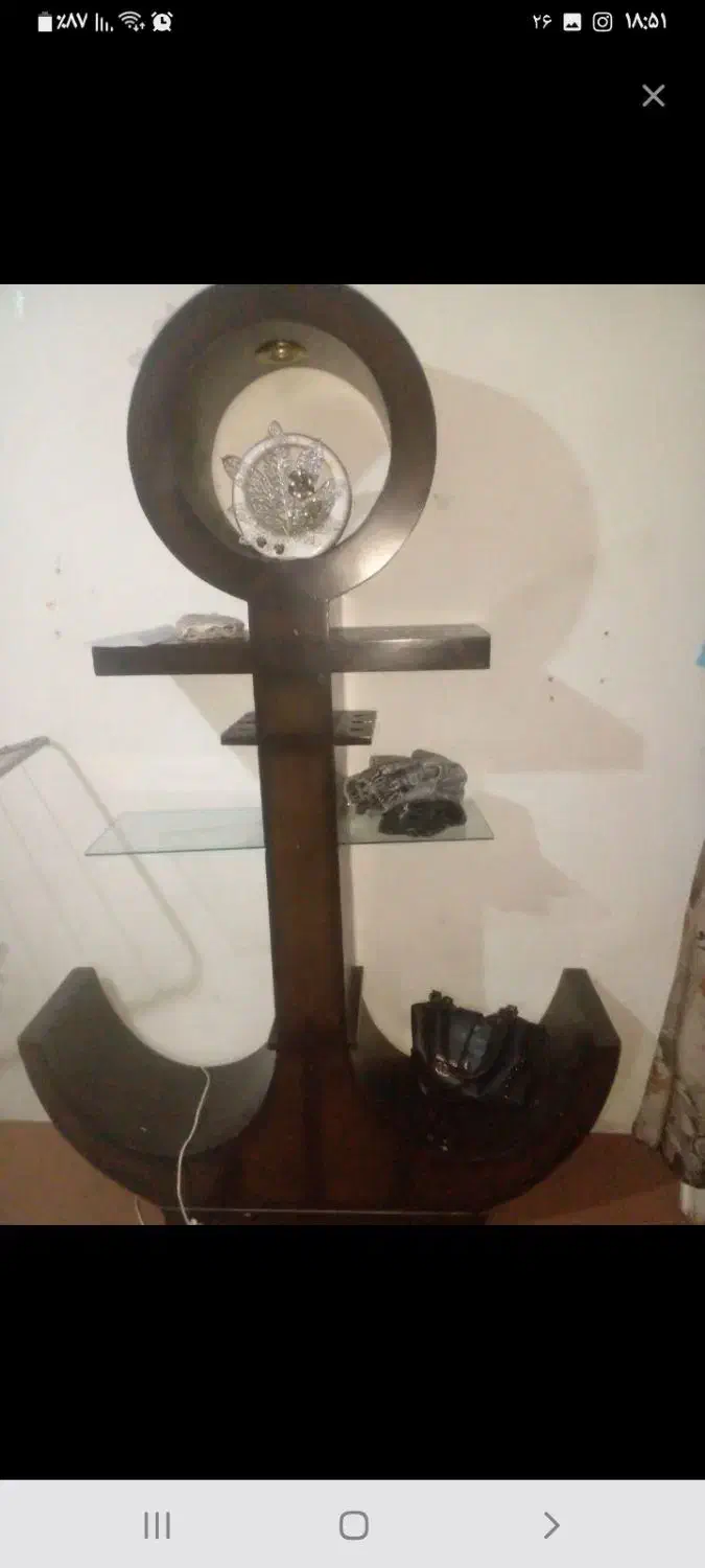 بوفه طرح لنگر کشتی|بوفه، ویترین، کنسول|محلات, |دیوار