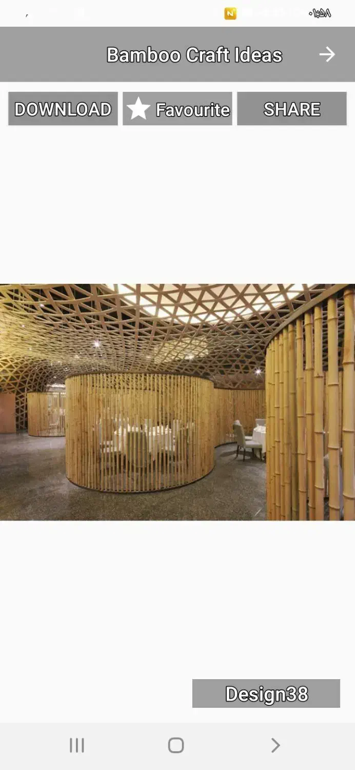 نی نیزار (بامبو)|گل و گیاه طبیعی|سرخرود, |دیوار