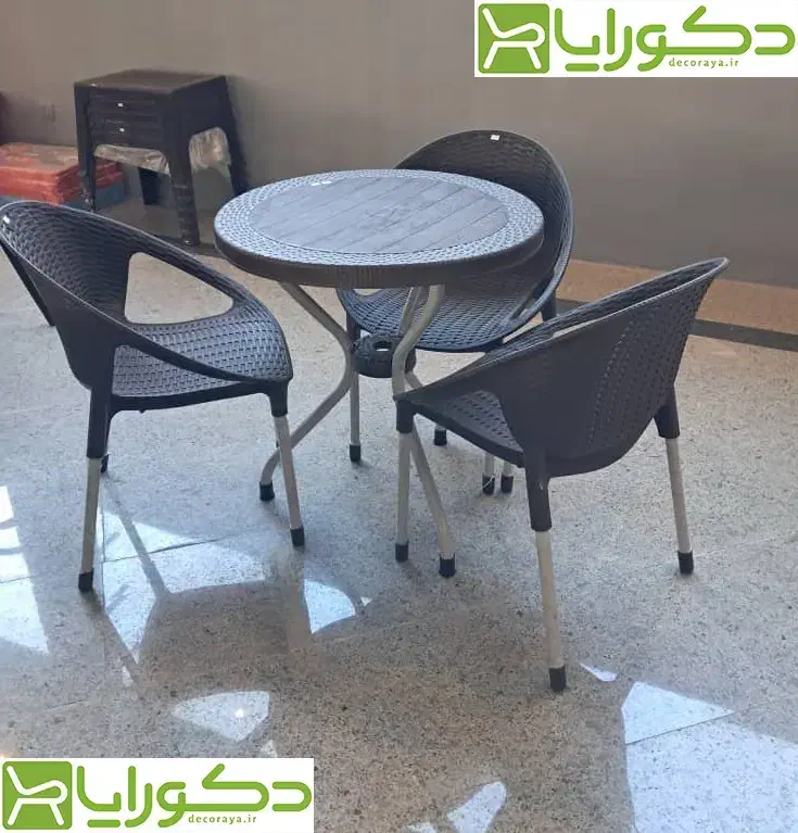 میز و صندلی پلاستیکی پلیمری|کافیشاپ و رستوران|مشهد, ویلاشهر|دیوار