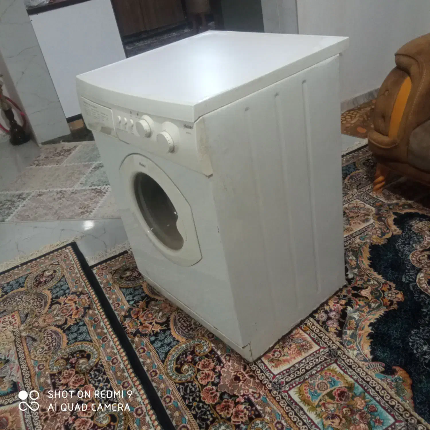 لباسشویی هفت کیلویی هایر|ماشین لباسشویی و خشک‌کن لباس|گلستان (تهران), |دیوار