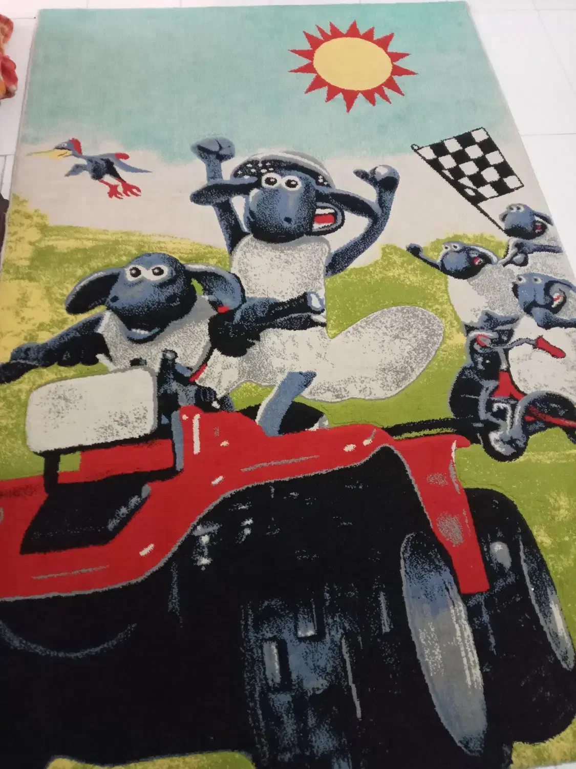 فرش اتاق بچه|فرش|چهارباغ, |دیوار