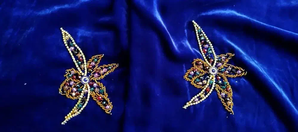 جواهر دوزی و منجق دوزی|لباس|لردگان, |دیوار