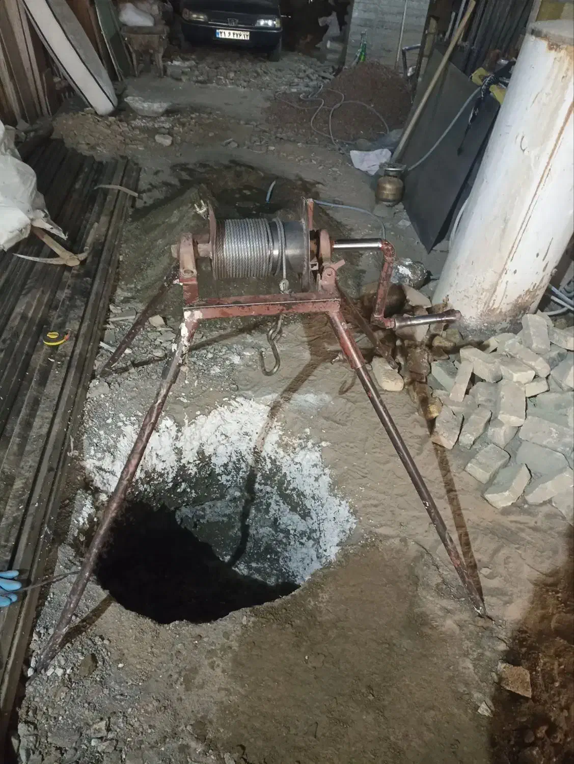 چاه کن ردشناژ سازه نگهبان وصل اگو|خدمات پیشه و مهارت|مشهد, نوید|دیوار