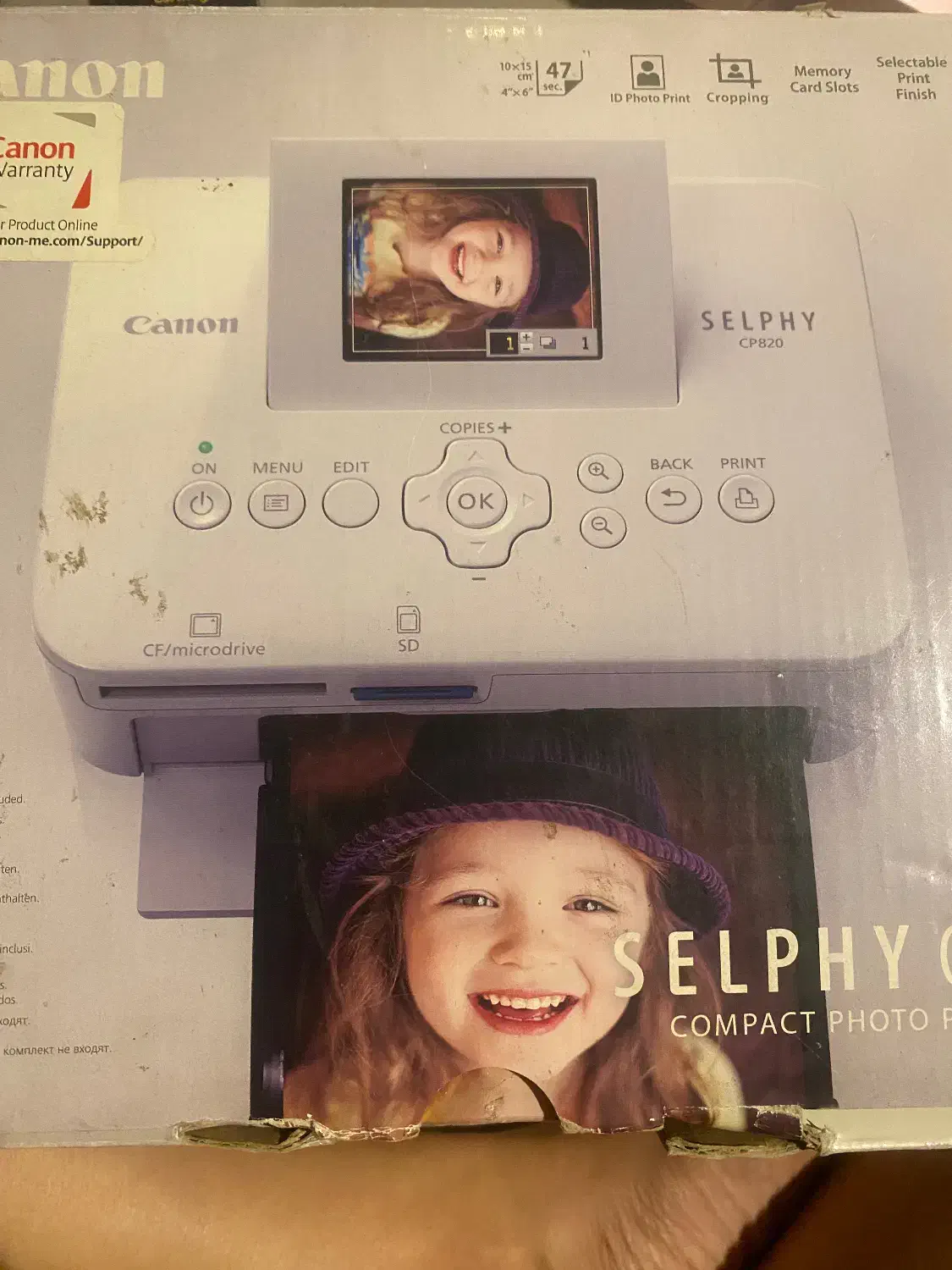 پرینتر سلفی کانن cp820|پرینتر، اسکنر، کپی، فکس|شیراز, فرهنگیان|دیوار