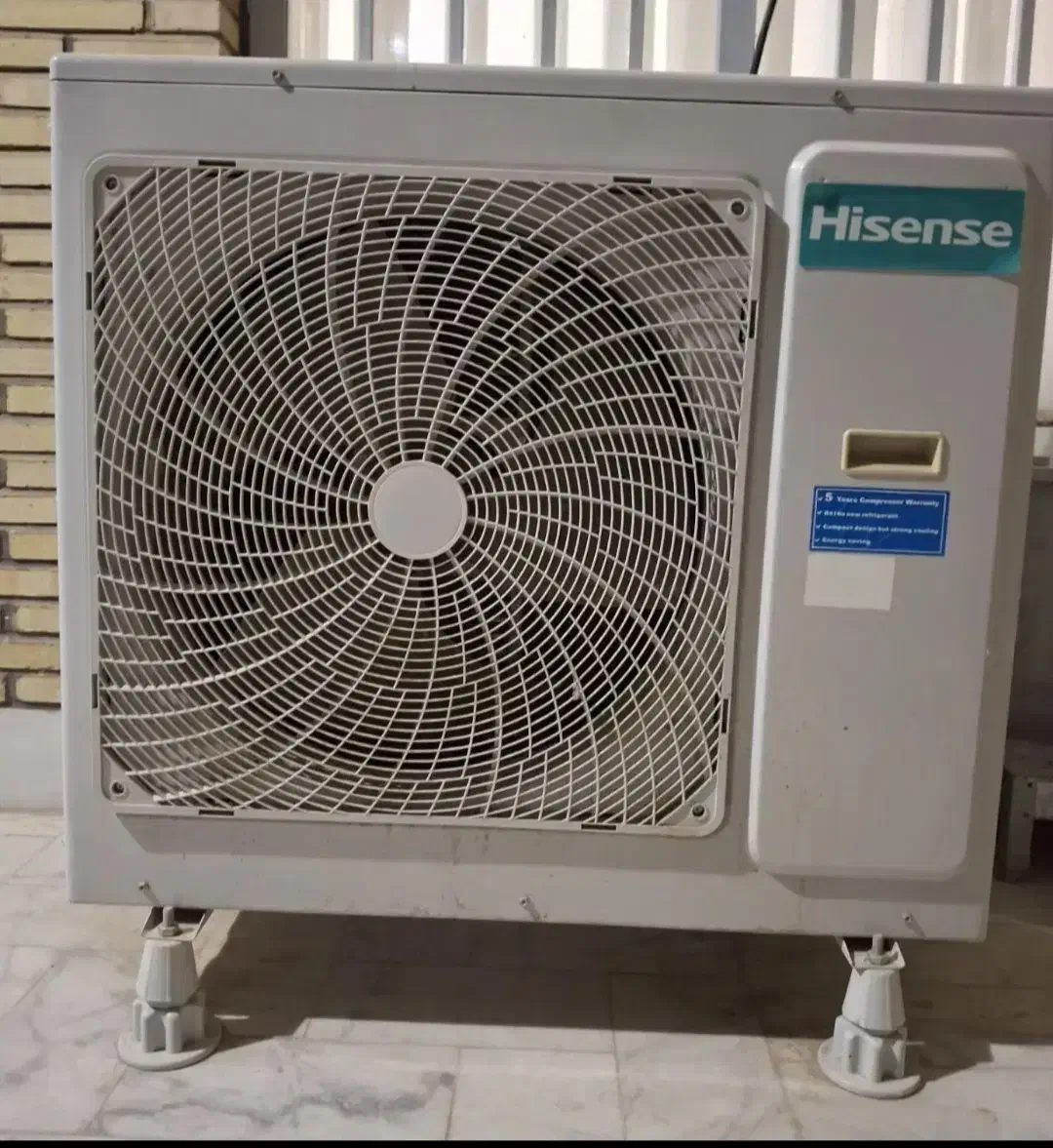 ۲ عدد کولر گازی هایسنس|کولر گازی و فنکوئل|اردکان, |دیوار