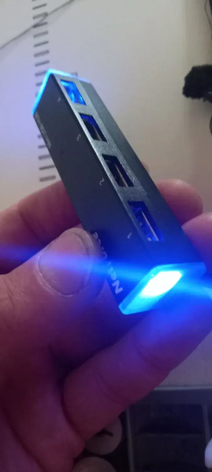 هاب «HUB-266»  چهار پورت  USB|قطعات و لوازم جانبی رایانه|تهران, تختی|دیوار