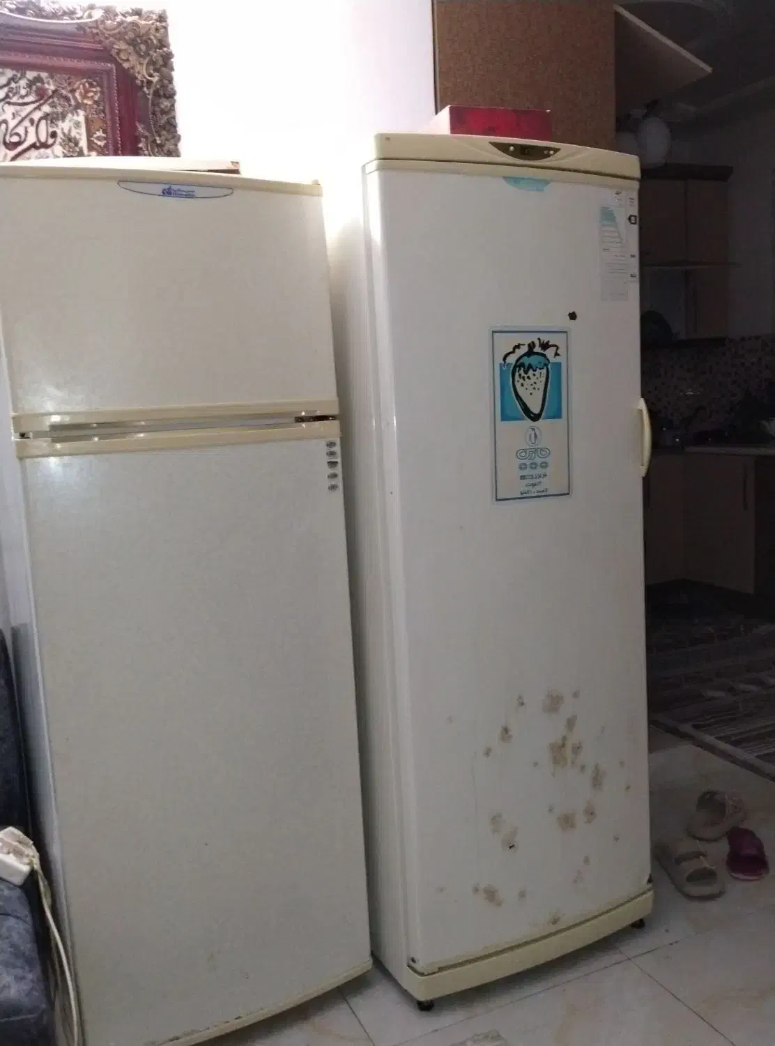 یخچال سالم و فریزر کاملا جدا و لباسشویی|یخچال و فریزر|لنگرود, |دیوار