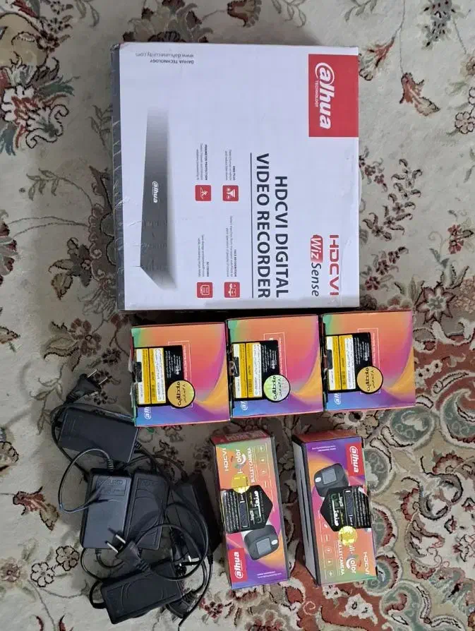 ست کامل دوربین داهوآ و دزدگیر فایروال|دوربین مداربسته|رباطکریم, نصیرشهر|دیوار