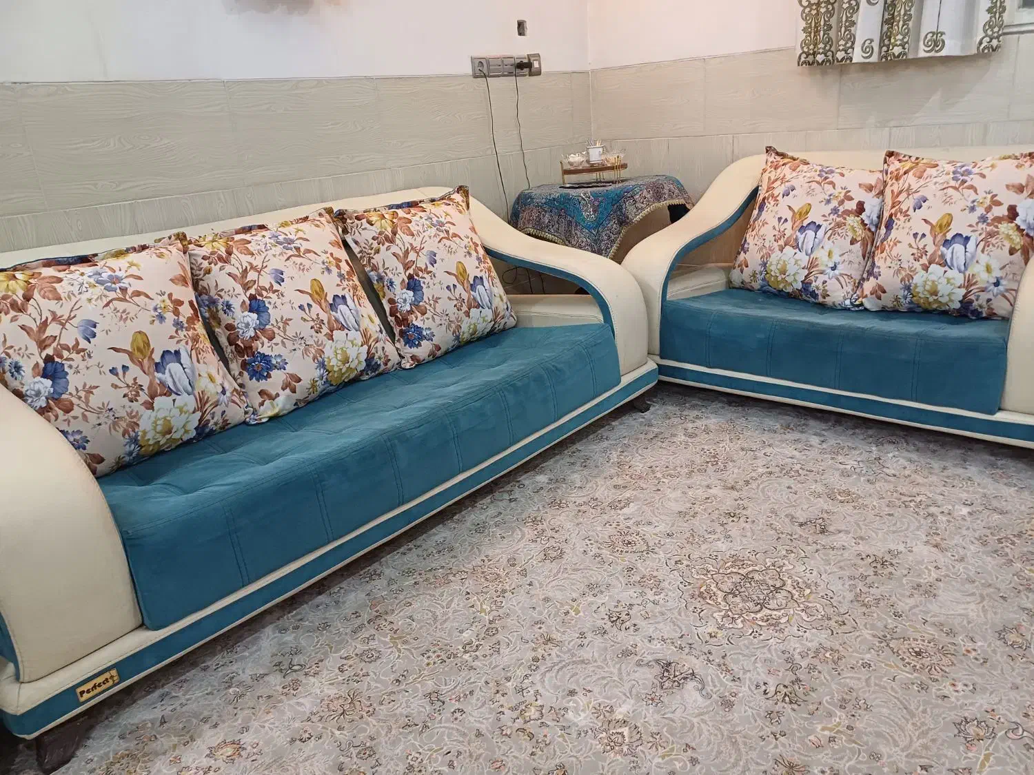 مبل فیروزه ای|مبلمان خانگی و میز عسلی|یزد, |دیوار