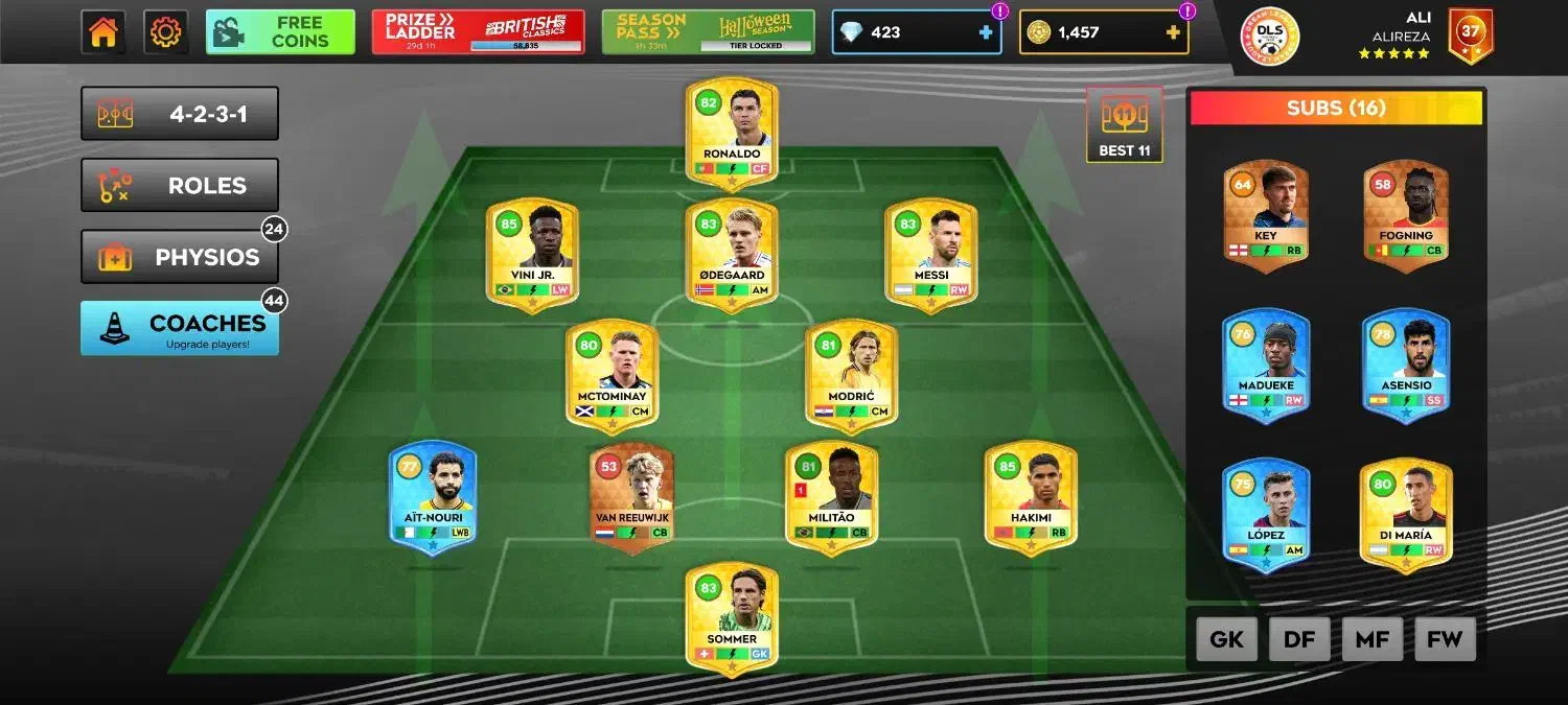 اکانت دریم لیگ|کنسول، بازی ویدئویی و آنلاین|قرچک, باقرآباد|دیوار