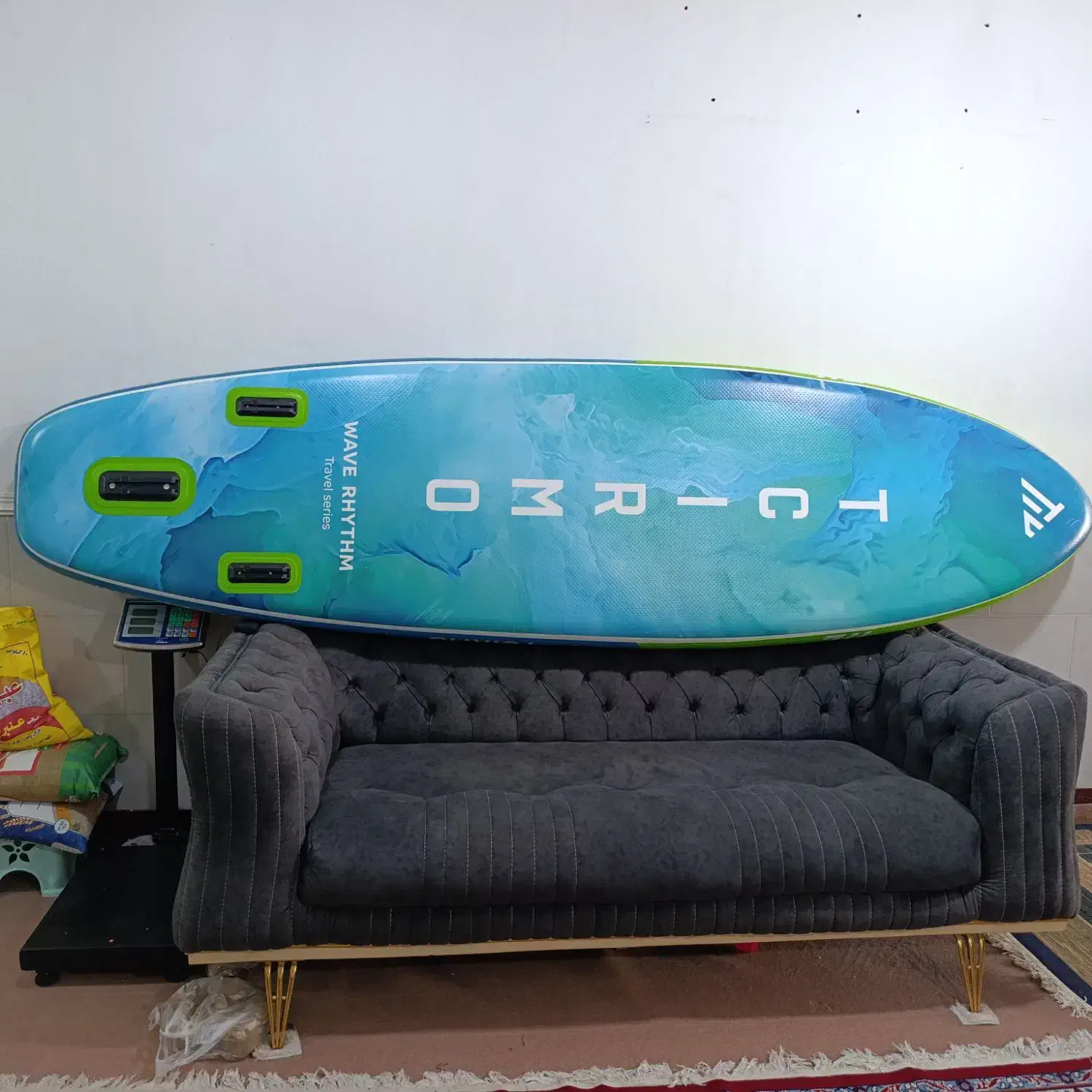 پدل برد برند TCIRMOمدلWAVE RHYTHMدوبار استفاده|غواصی و ورزش‌های آبی|بهبهان, |دیوار