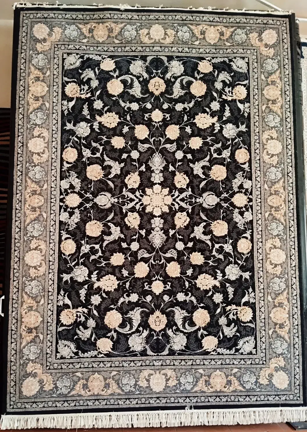 درباری طلاکوب|فرش|یاسوج, |دیوار