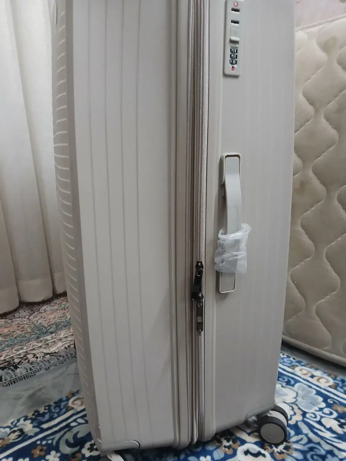 چمدان بزرگ مسافرتی|کیف، کفش، کمربند|مشهد, راه آهن|دیوار