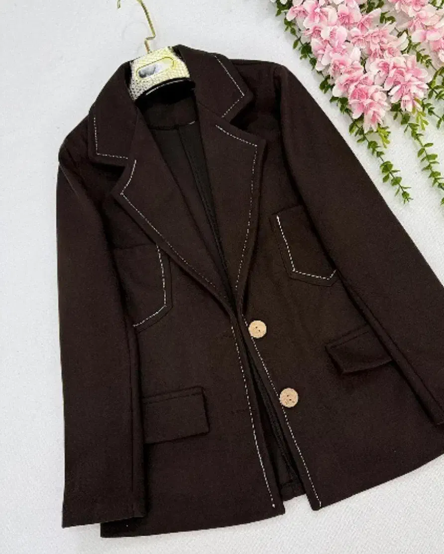 پالتو فوتر قهوه ای رنگ|لباس|دهدشت, |دیوار