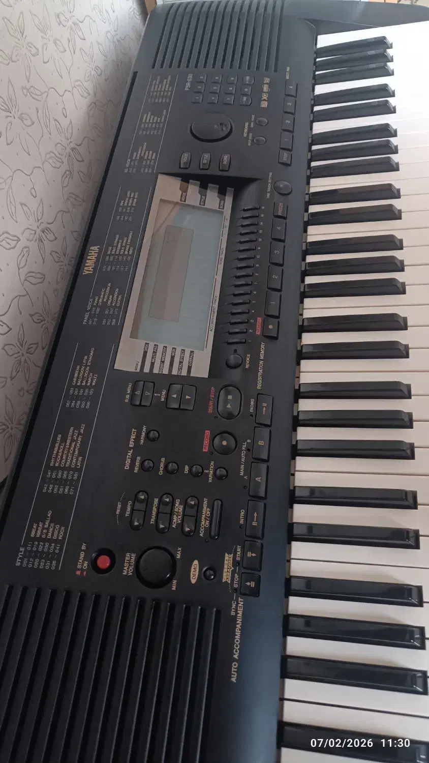 ارگ یاماها ۶۳۰|پیانو، کیبورد، آکاردئون|سنندج, |دیوار