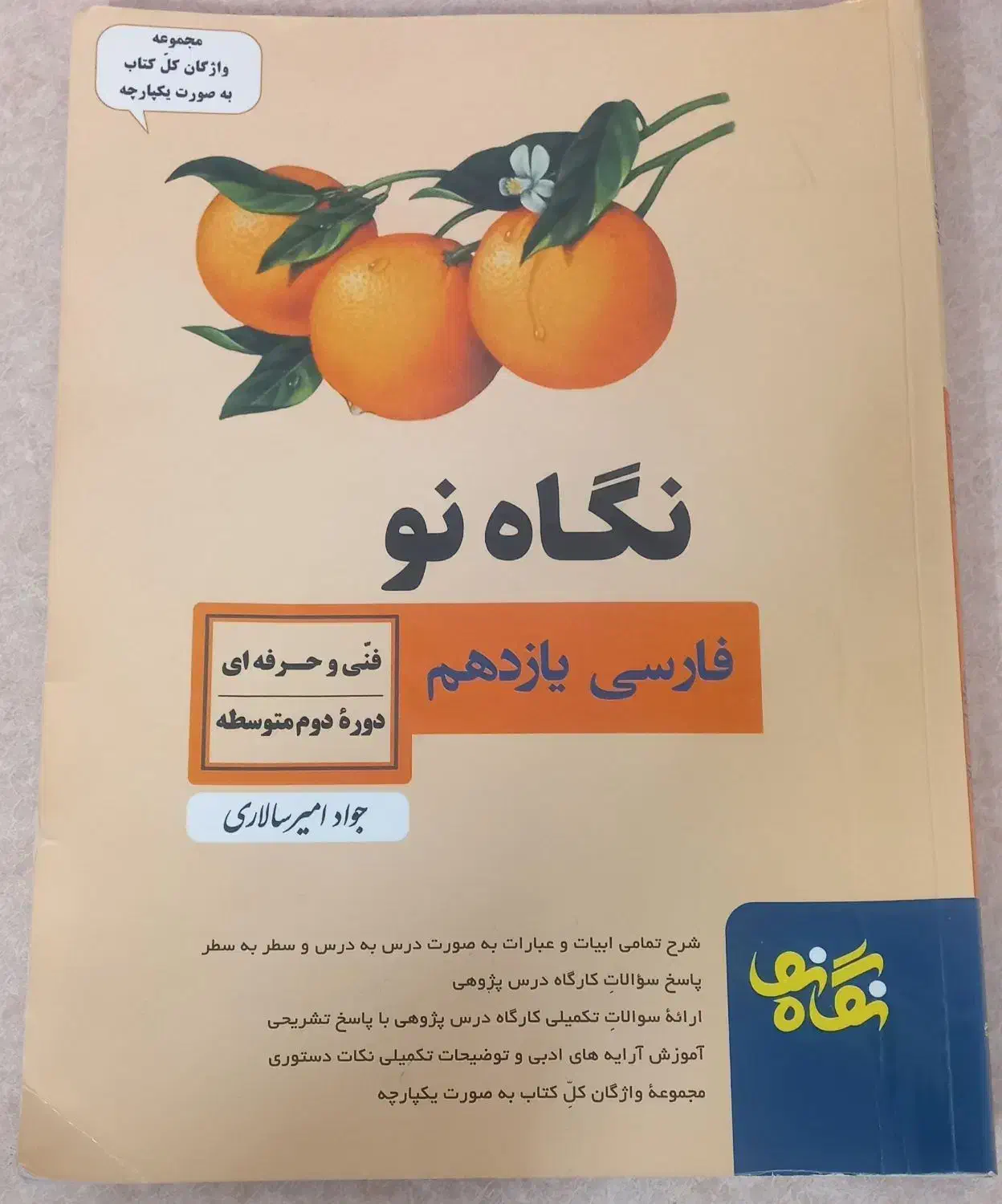 نگاه نو فارسی یازدهم|کتاب و مجله آموزشی|شیراز, شهرک گلستان|دیوار