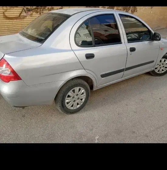 تیبا۱نقره ای دوگانه فابریک معاوضه|خودرو سواری و وانت|کرمانشاه, |دیوار