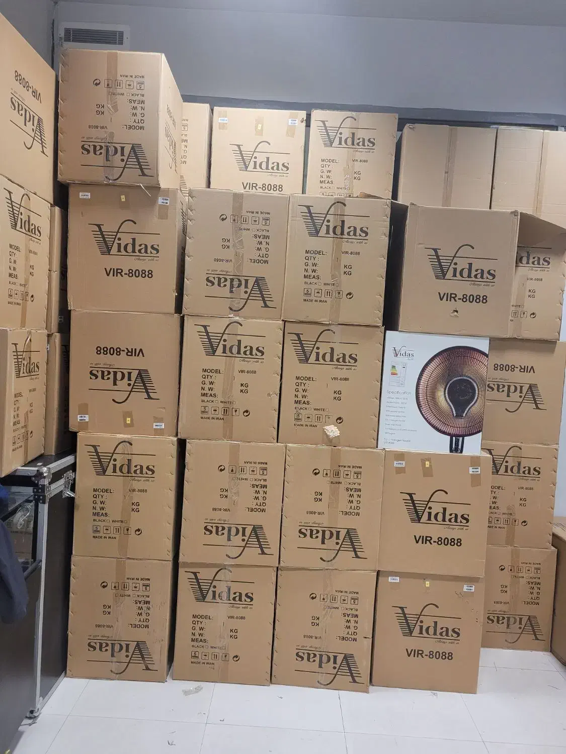 بخاری برقی فن دار (بلک فرایدی)|بخاری، هیتر، شومینه|قزوین, |دیوار