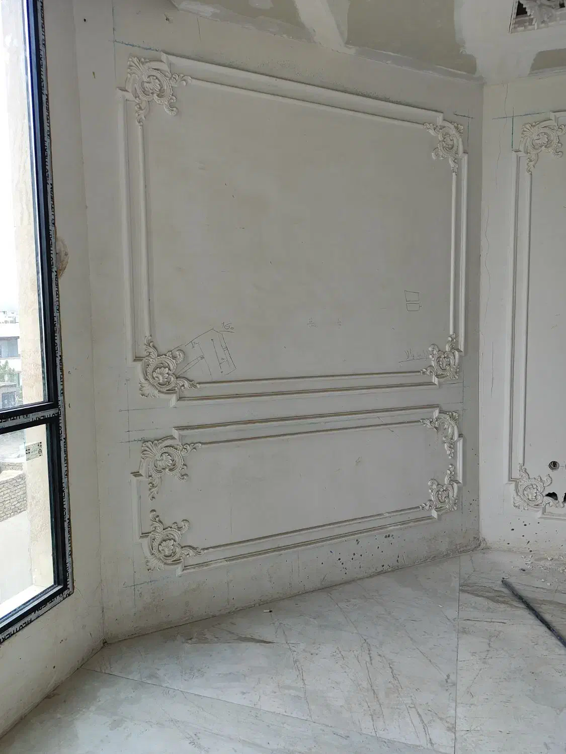 نصب گچ بری پیش ساخته و دستی|خدمات پیشه و مهارت|مشهد, کارمندان دوم|دیوار