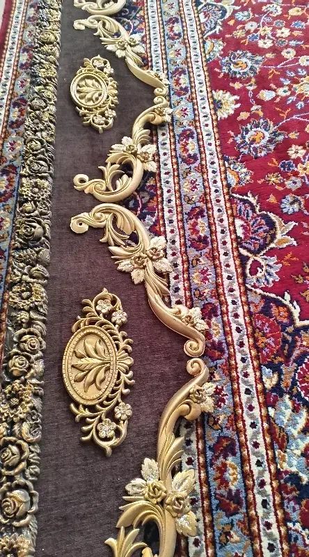 کتیبه دوتیکه پرده درحدنو|پرده، رانر، رومیزی|اهر, |دیوار