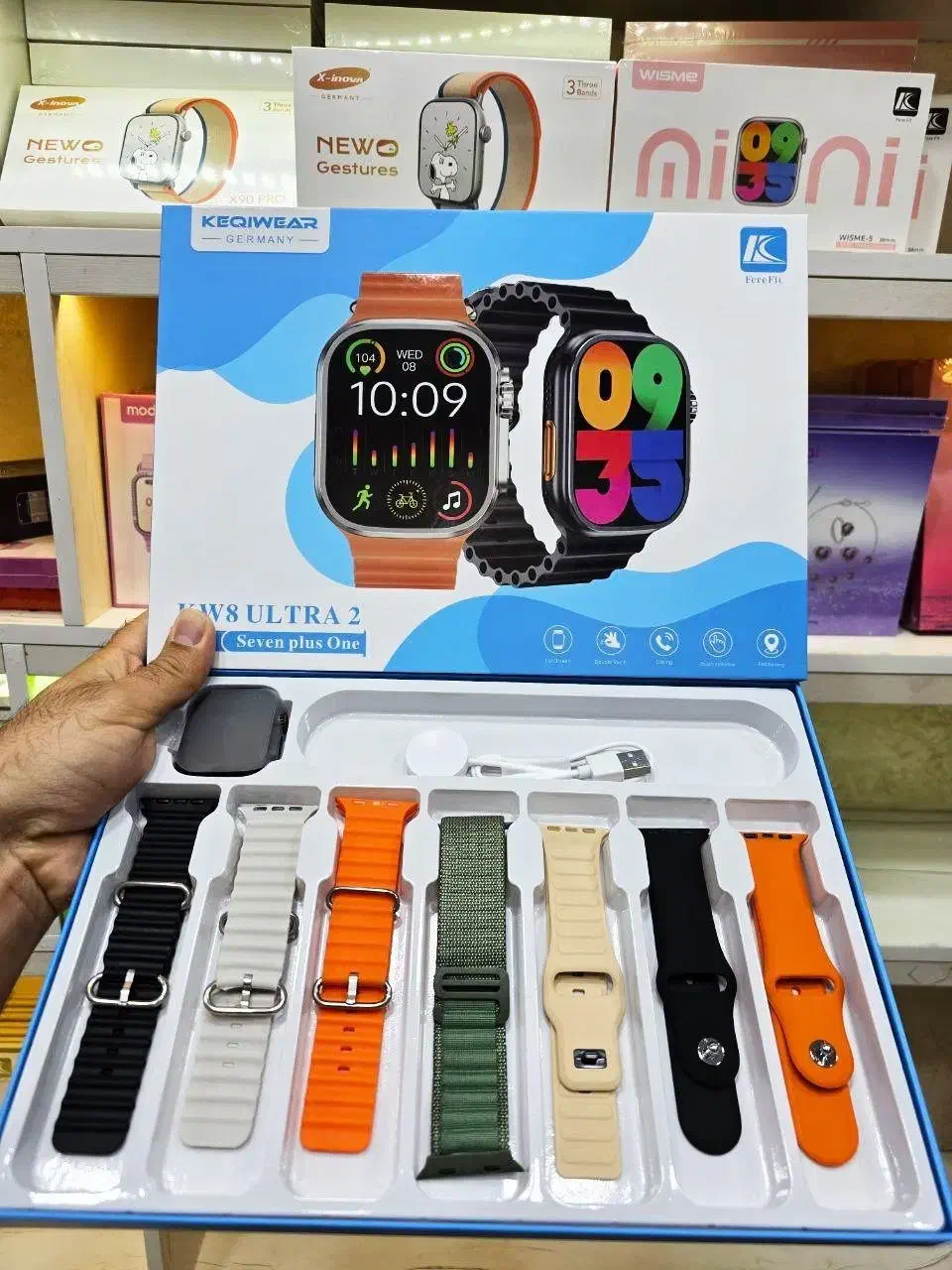 ساعت هوشمند با۷عدد بند اپل واچ|ساعت|اراک, |دیوار