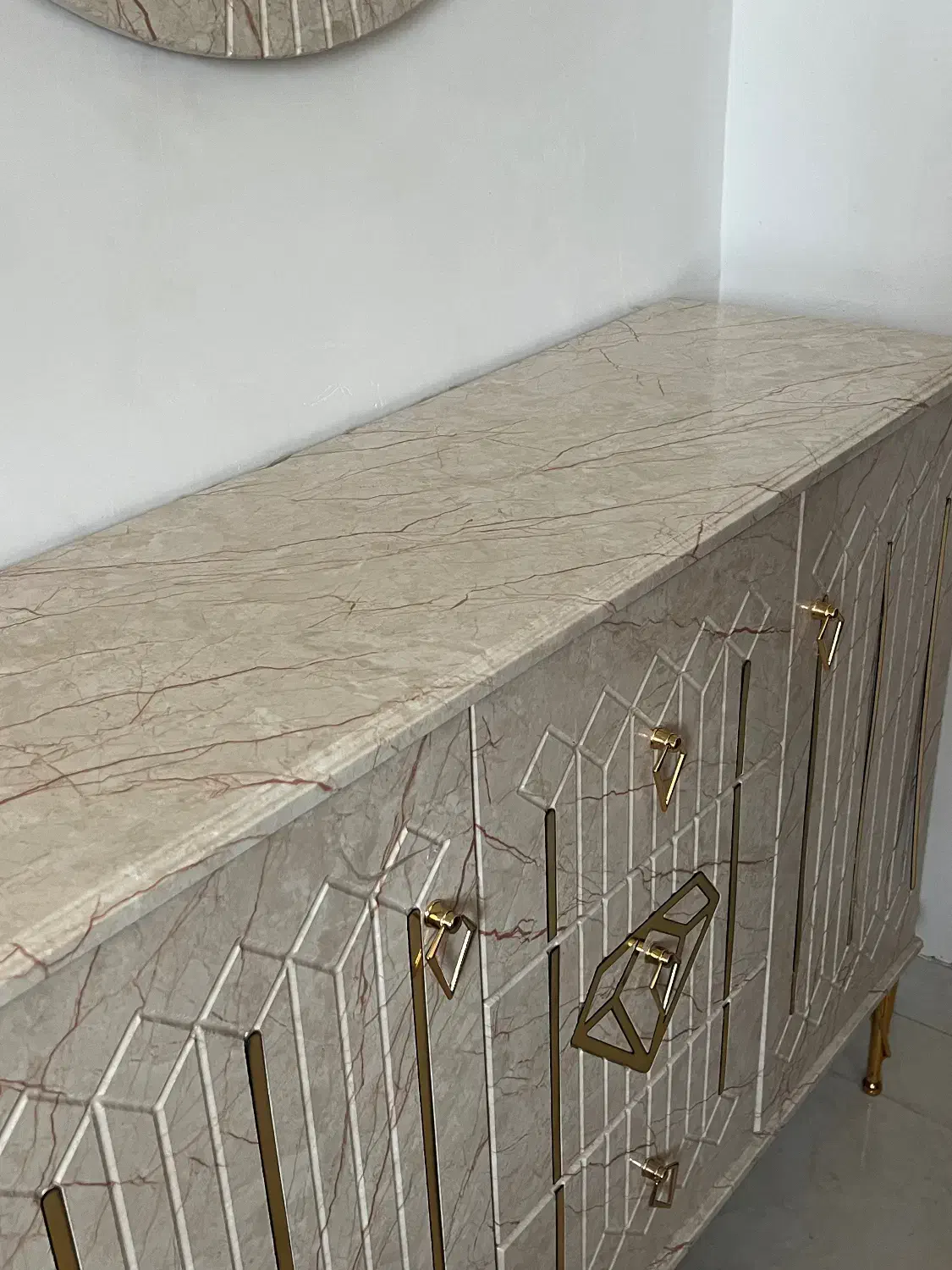 اینه کونسول|بوفه، ویترین، کنسول|رشت, پل تالشان|دیوار