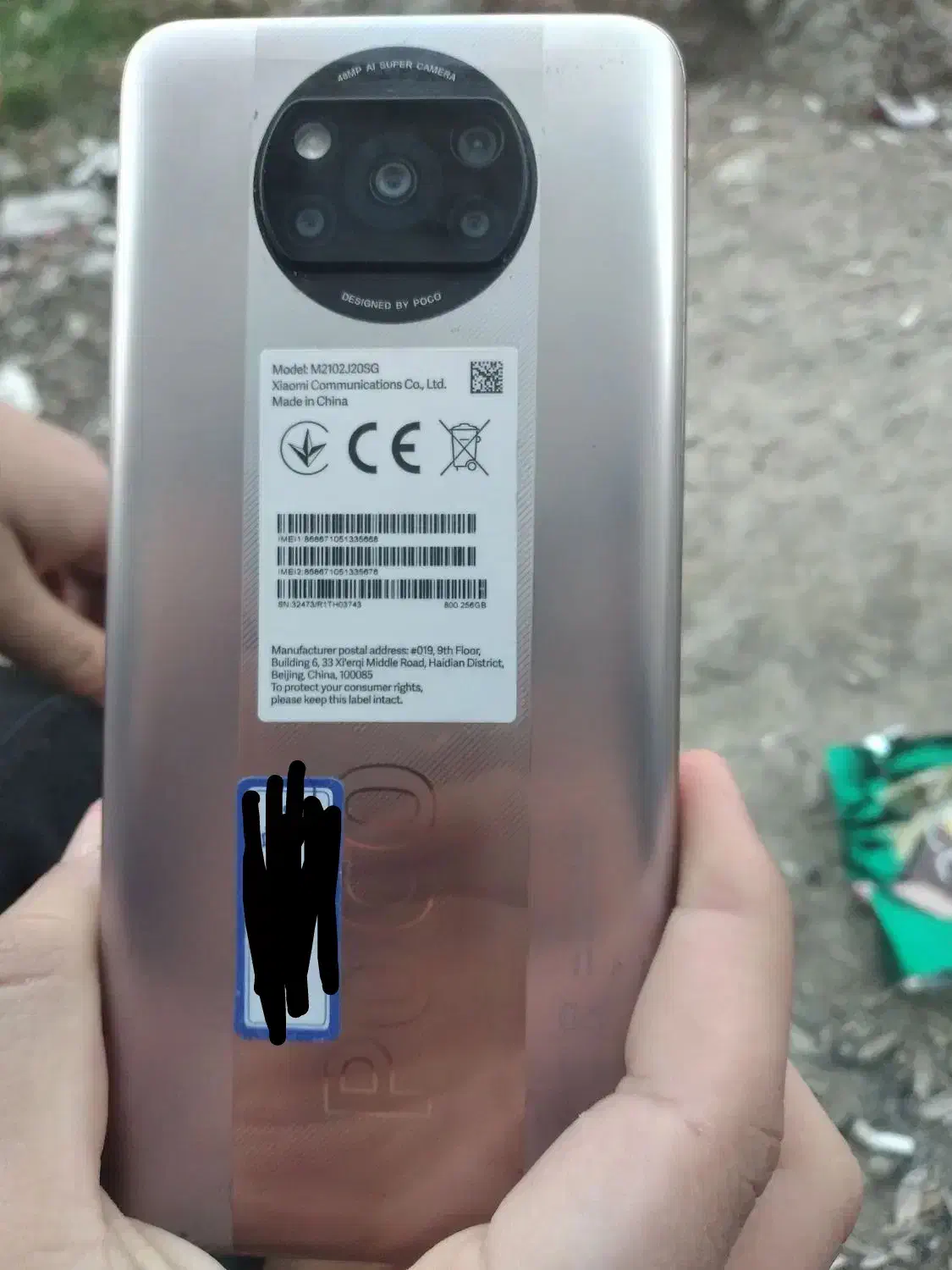گوشی Poco x3 pro با حافظه 256گیگابایت|موبایل|گرگان, |دیوار
