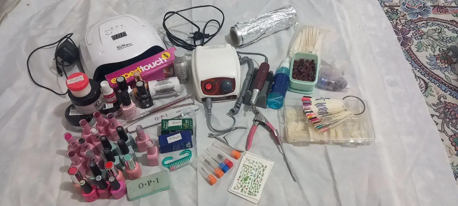 وسایل کاشت ناخن|آرایشی، بهداشتی، درمانی|قرچک, شهرک طلائیه|دیوار