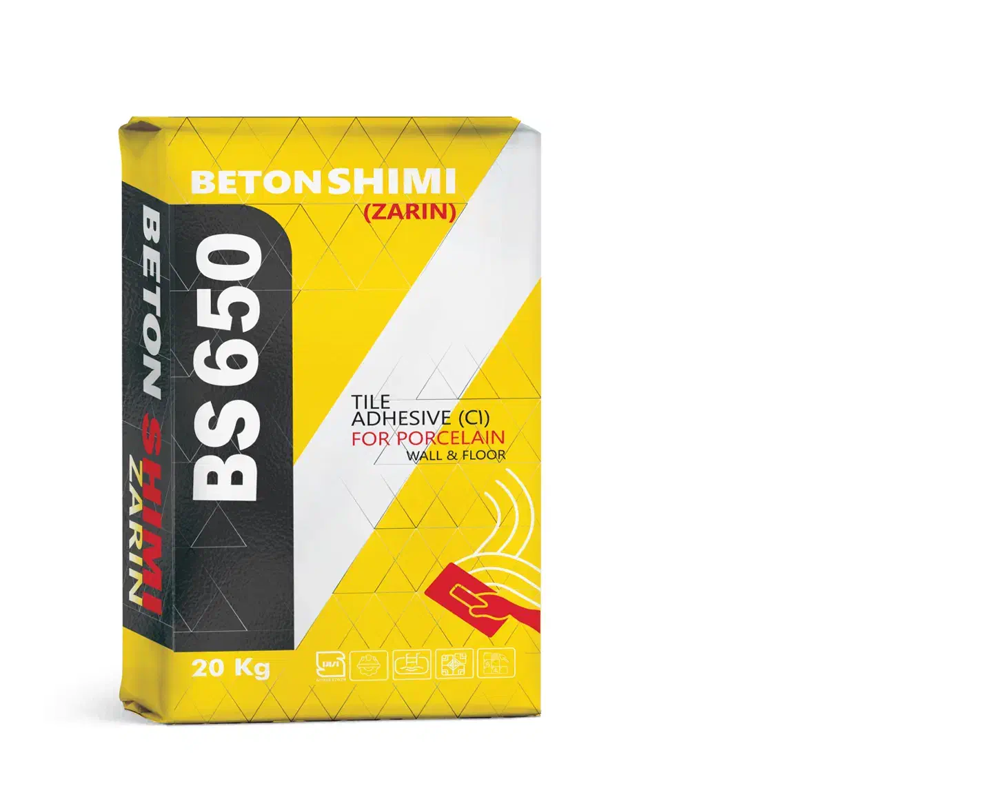 چسب کاشی پودری چسب کاشی پرسلان بتن شیمی|مصالح و تجهیزات ساختمان|مشهد, فلسطین|دیوار