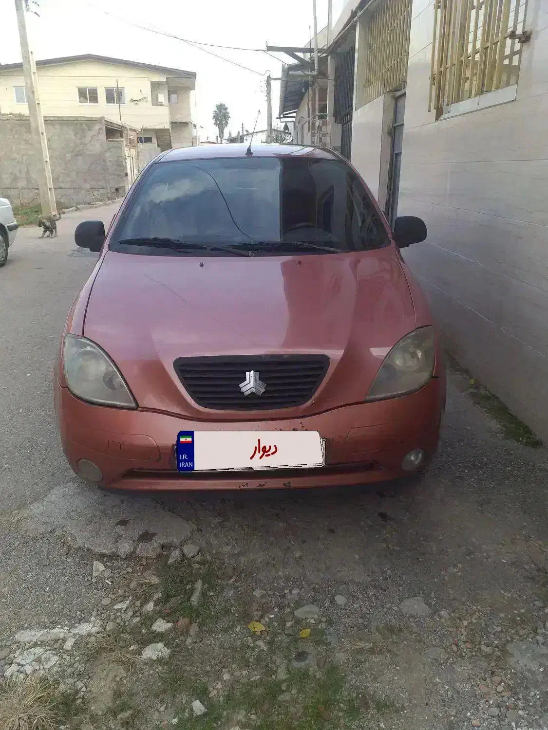 تیبا۱ فنی خیلی سالم یه گلگیر رنگ|خودرو سواری و وانت|قائم‌شهر, |دیوار