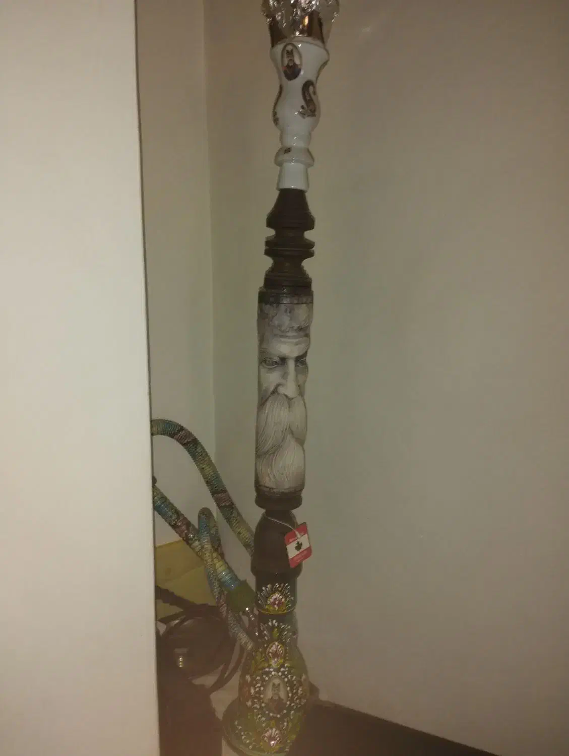 قلیون نو با بهترین رخ و چوب و شلنگ ماریتزینات|زیورآلات و اکسسوری|سمنان, |دیوار