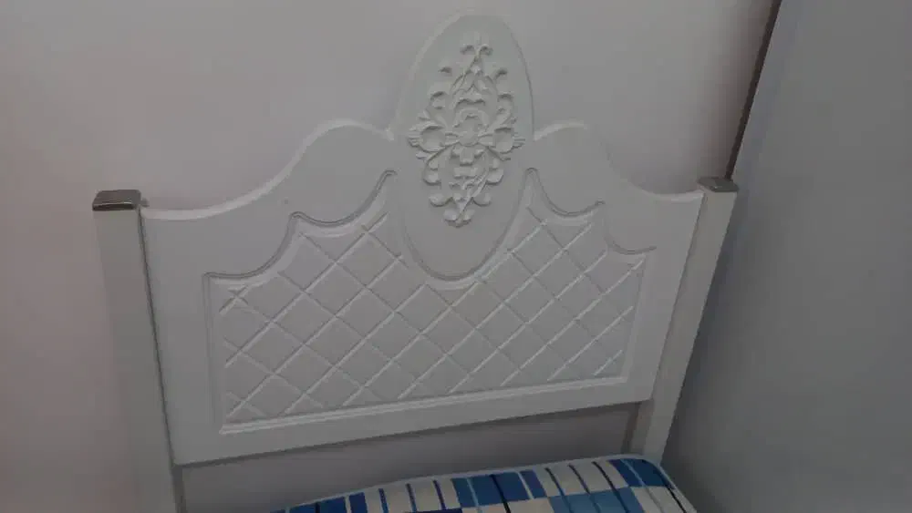 تخت تک نفره ام دی اف پشت کار وکیوم سالم|تخت و سرویس خواب|لنگرود, |دیوار