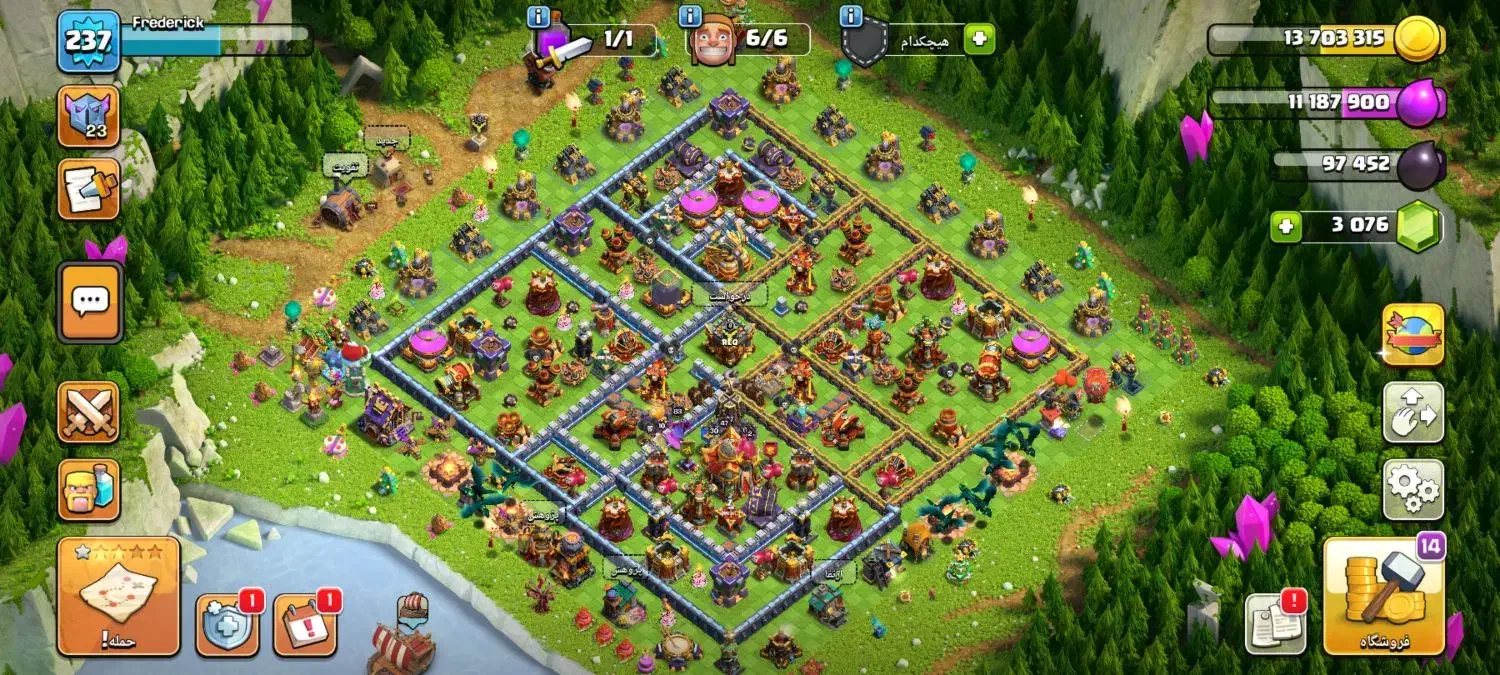 ۴تا اکانت همراه ی کلن ب فروش میرسد|کنسول، بازی ویدئویی و آنلاین|مشهد, شهرک لشکر (شهرک غرب)|دیوار