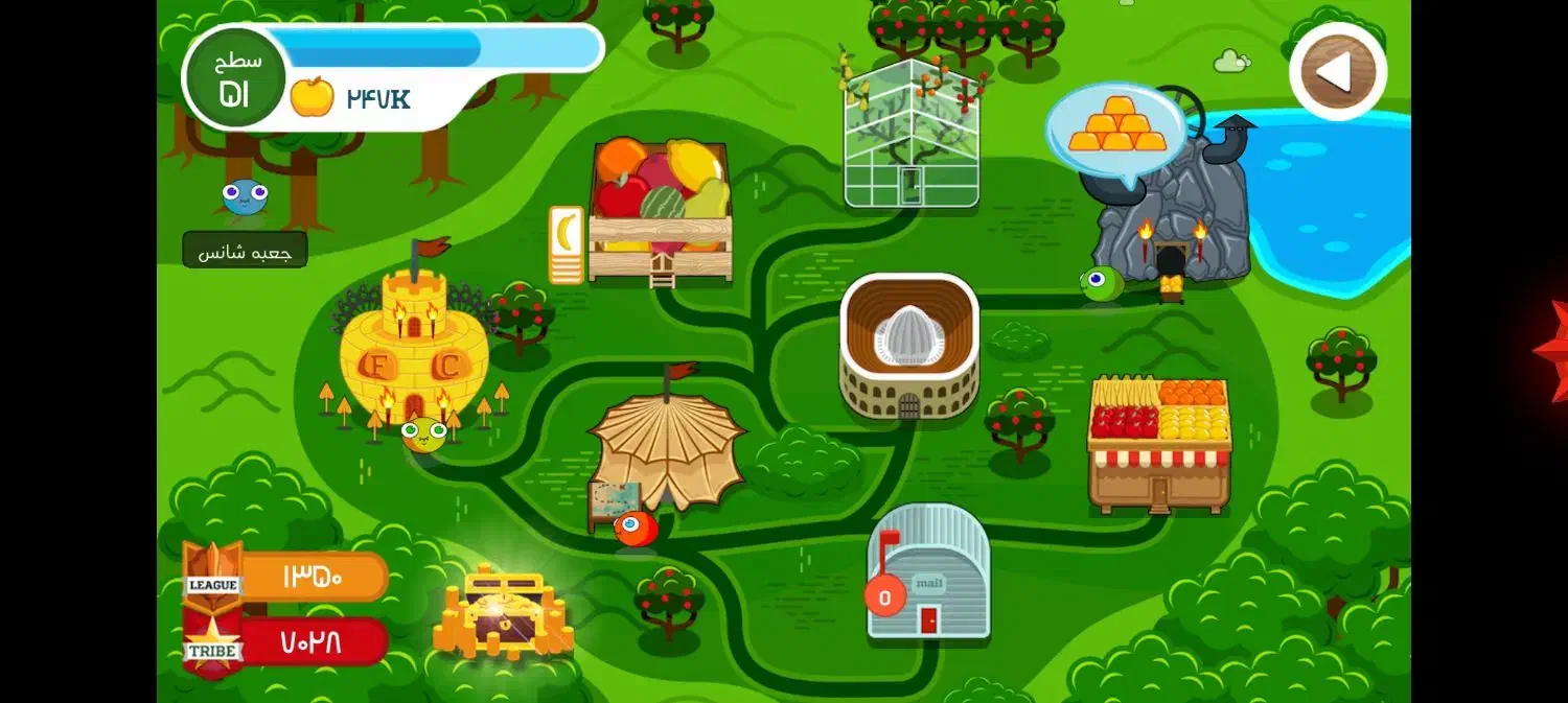 اکانت فروت کرفت نابی|کنسول، بازی ویدئویی و آنلاین|تبریز, |دیوار