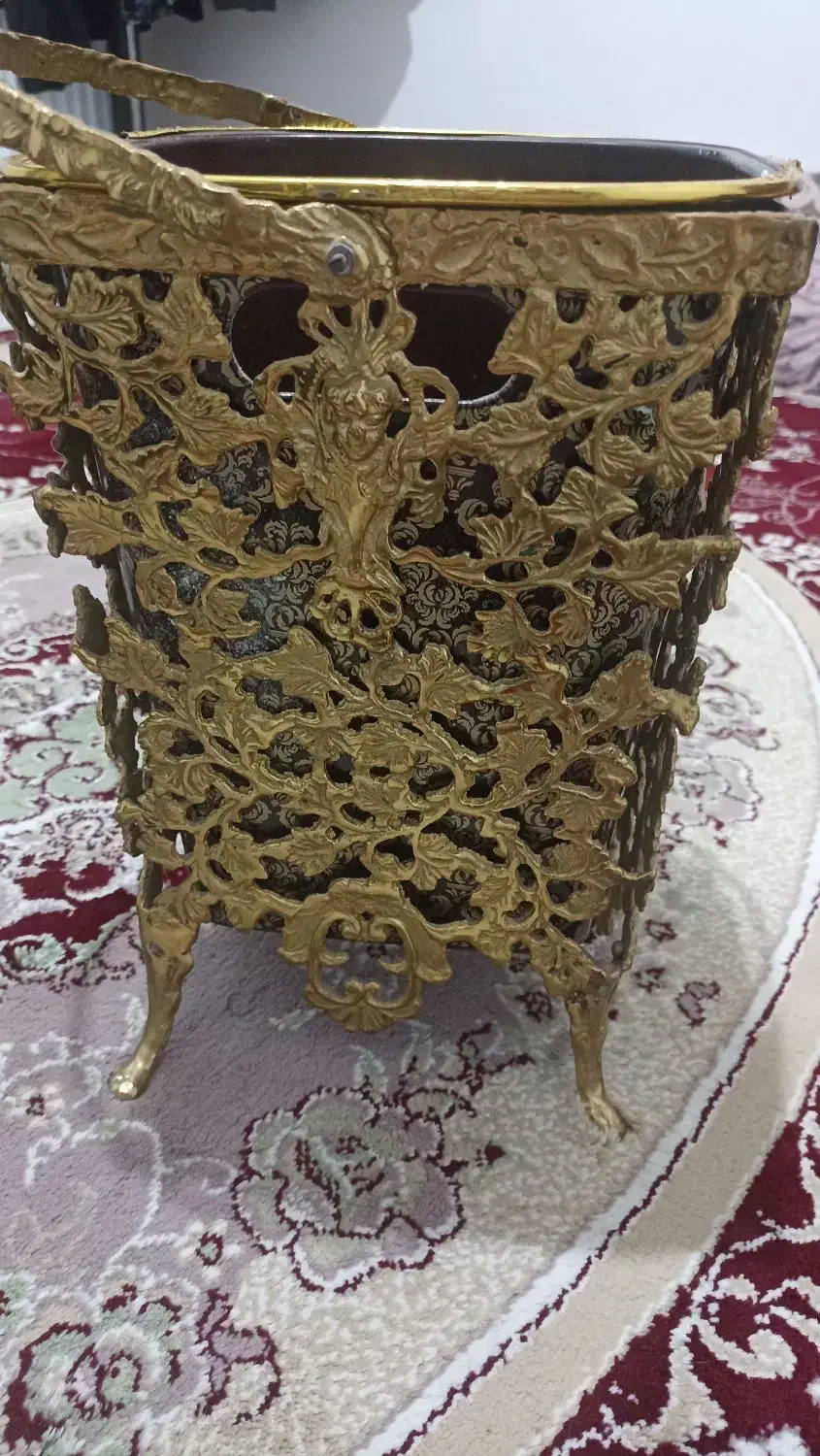 جا دستمال کاغذی برنز اصل|صنایع دستی و سایر لوازم تزئینی|خرمآباد, |دیوار