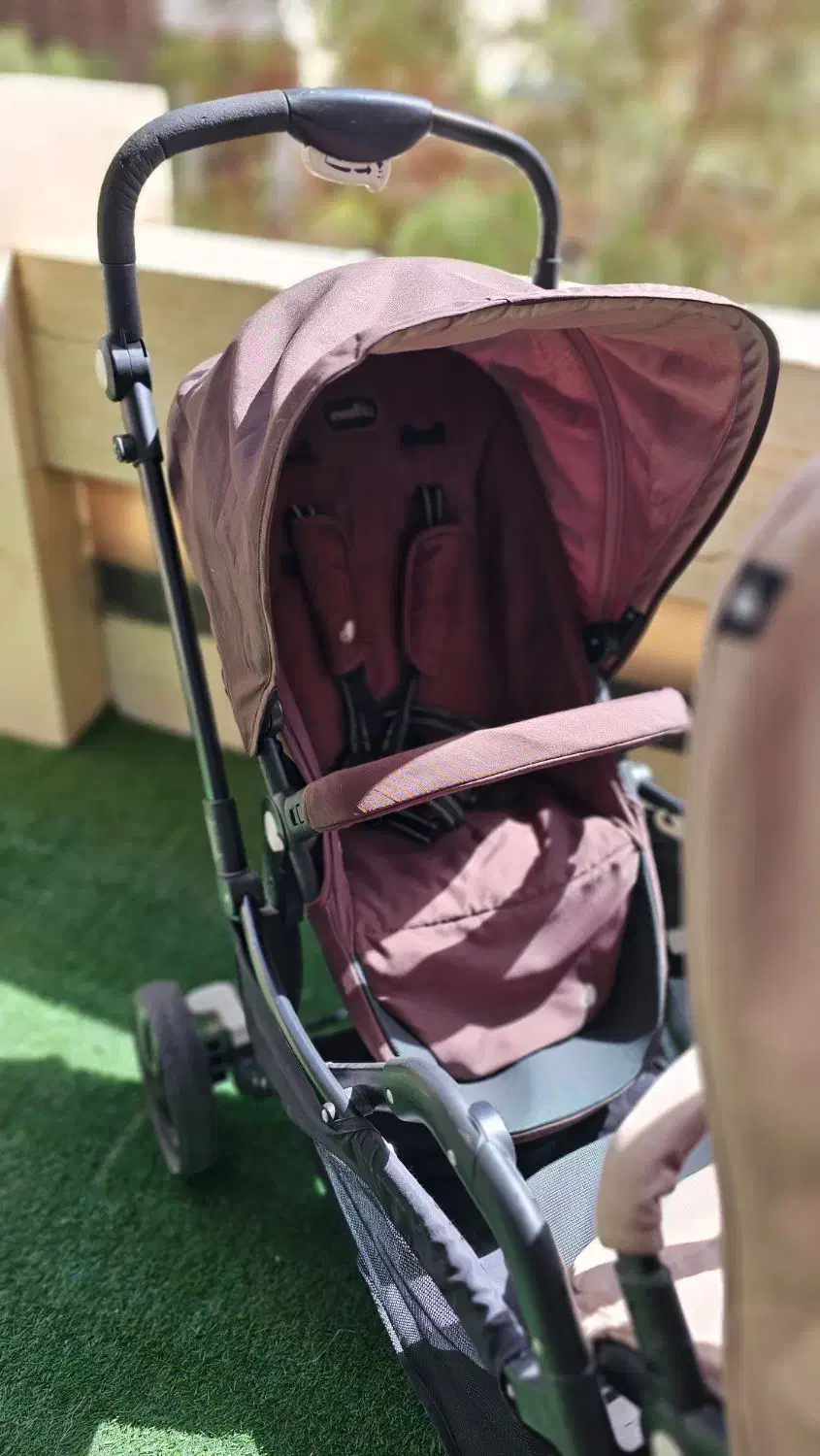 کالسکه دوقلو خارجی بسیار تمیز|کالسکه و لوازم جانبی|اصفهان, بهار آزادی|دیوار