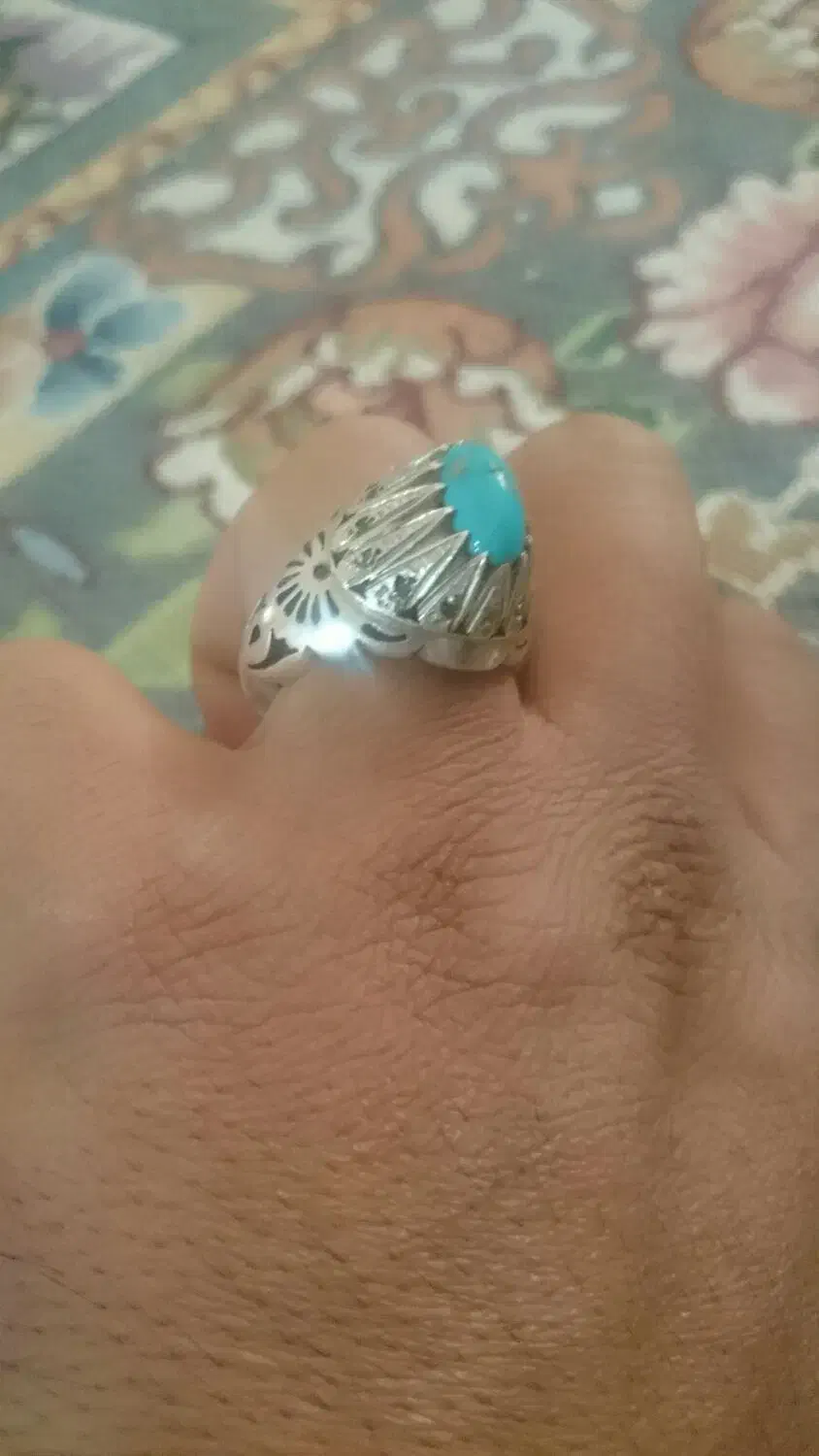 انگشتر فیروزه نشابور|جواهرات|اقبالیه, |دیوار