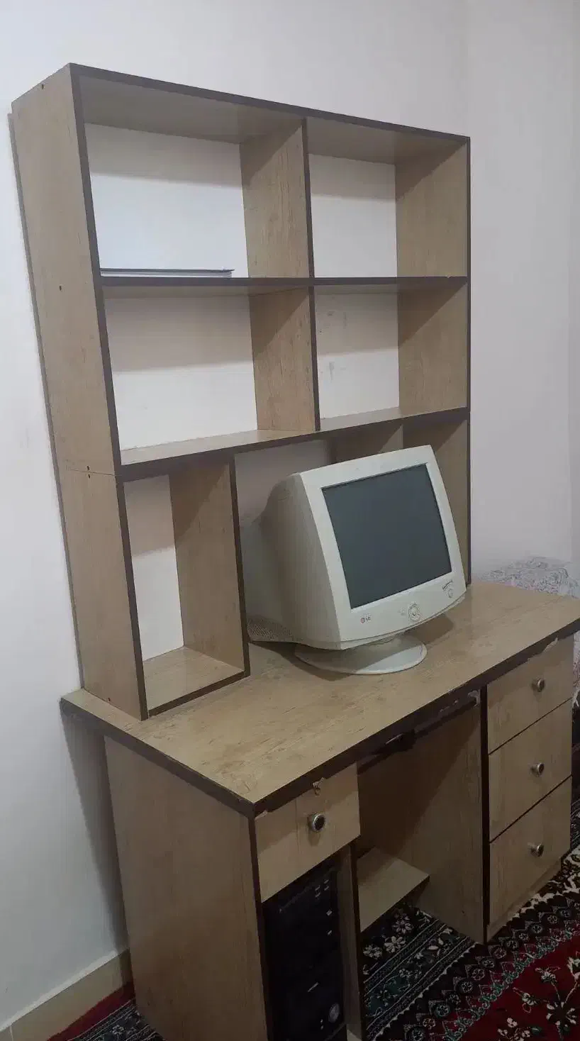 کتابخانه و میز تحریر|میز تحریر و کامپیوتر|نیشابور, شهرک جانبازان|دیوار