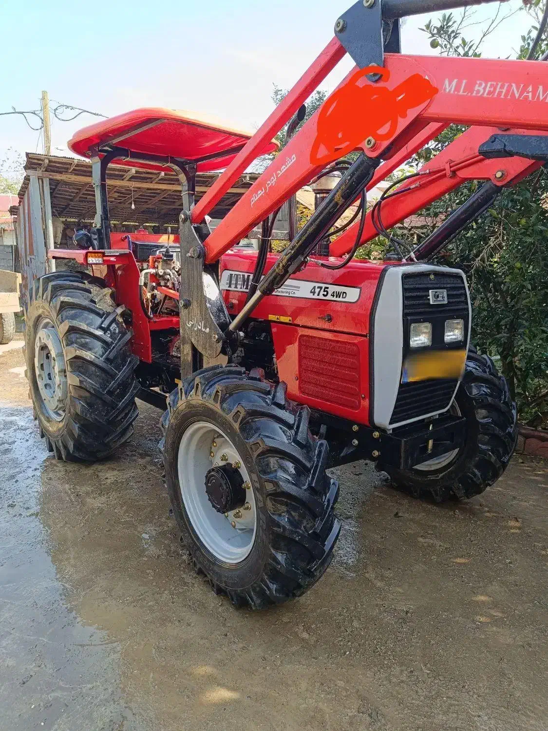 تراکتور پاکت دار|خودرو سنگین|بندر انزلی, چهارفریضه|دیوار