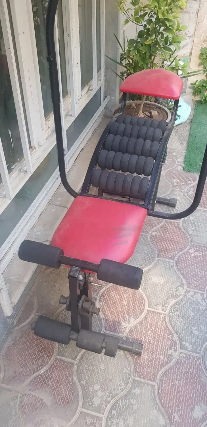 دستگاه کراس اور چند کاره شکم|تجهیزات ورزشی|کاشمر, |دیوار