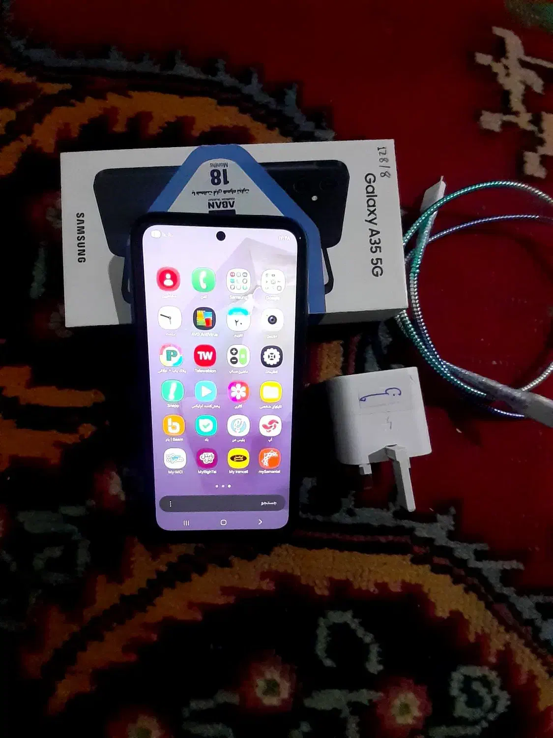 گوشی سامسونگ a35|موبایل|بناب, |دیوار