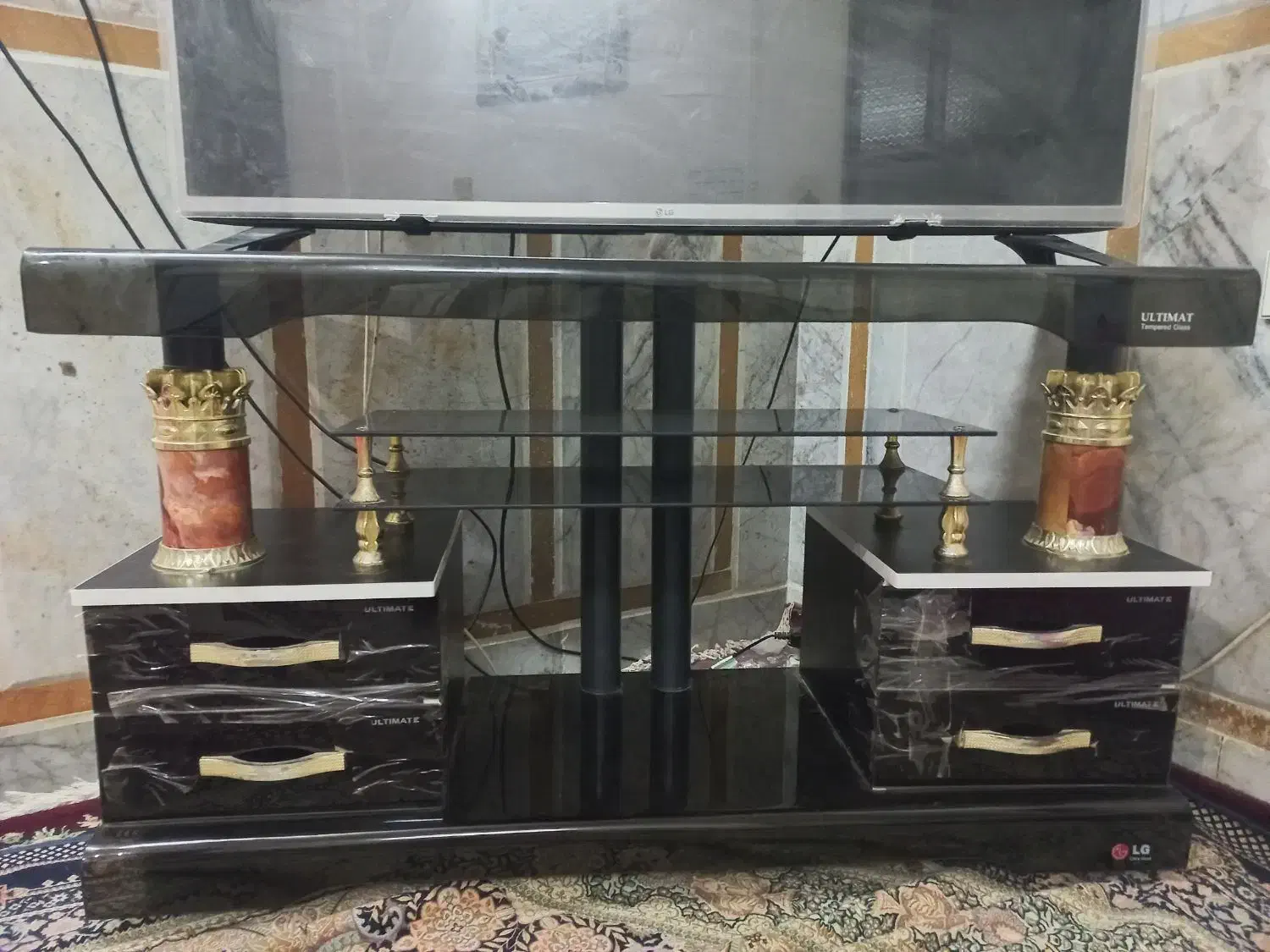 میز تلویزیون شیشه ای|میز تلویزیون|سراوان, |دیوار