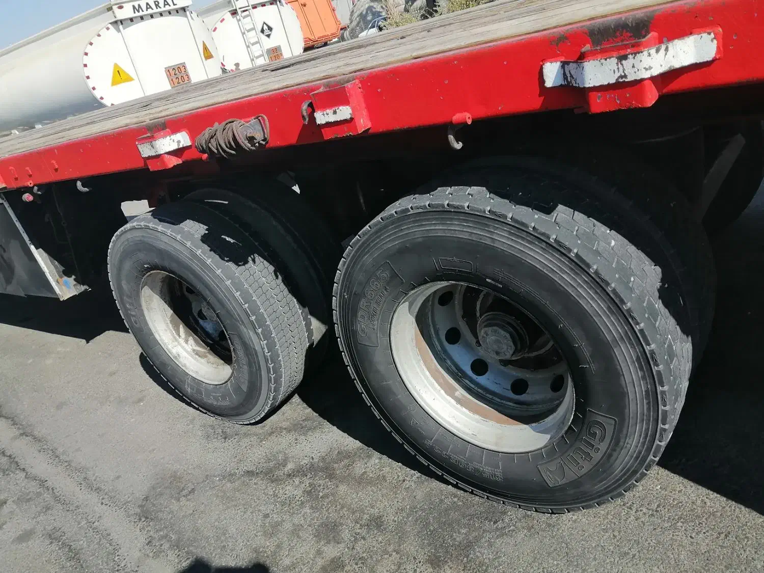 تریلی کفی دومحور|خودرو سنگین|بختگان, |دیوار