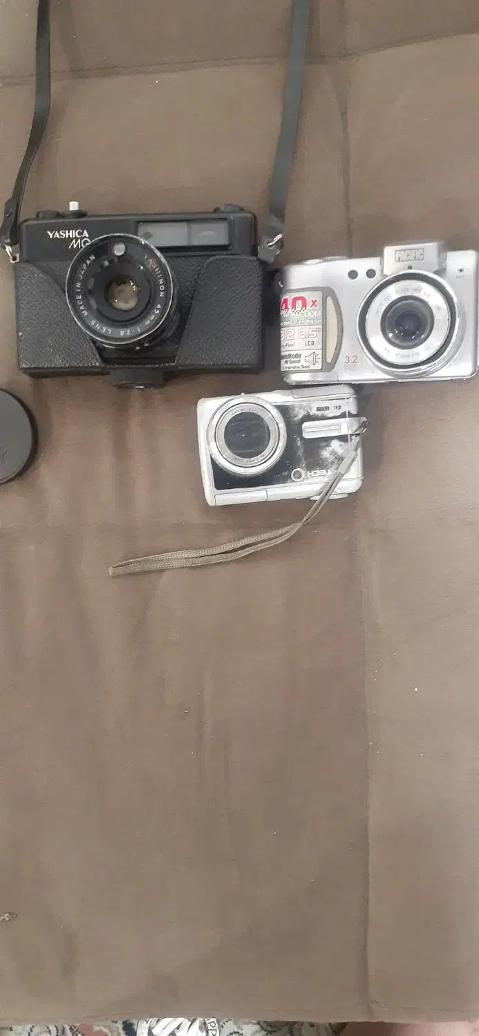 فروش سه عدوربین|دوربین عکاسی و فیلم‌برداری|تهران, مینای شمالی (مخبر)|دیوار