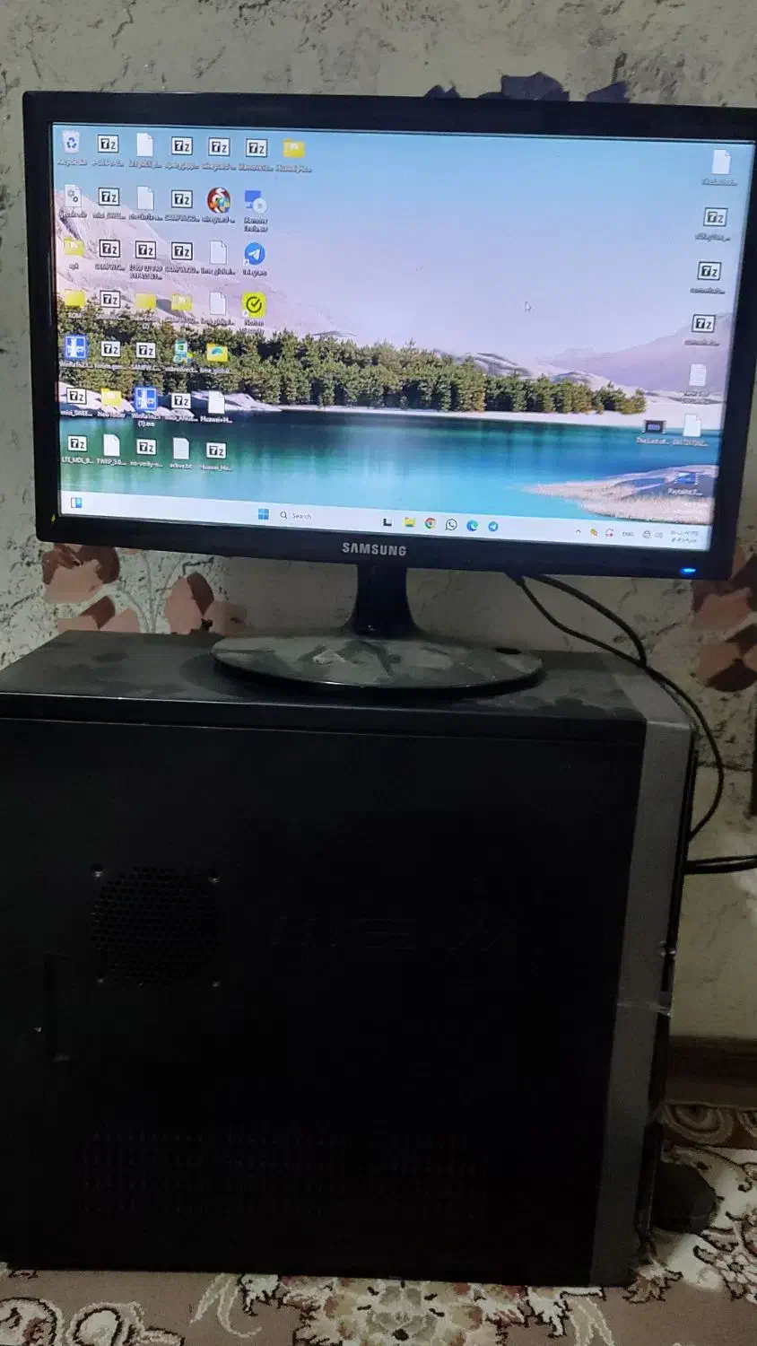 کامپیوتر اداری خانگی|رایانه رومیزی|صدرا-فارس, فاز ۱|دیوار