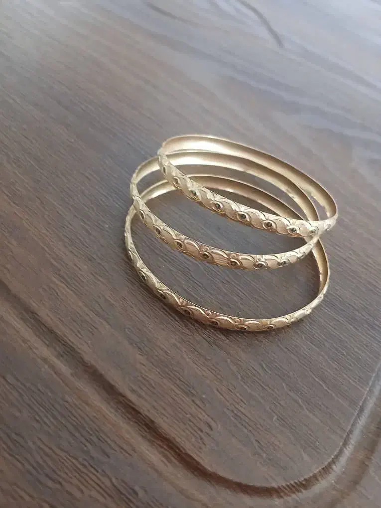 گوشواره ایتالیایی و النگو|جواهرات|زنجان, |دیوار