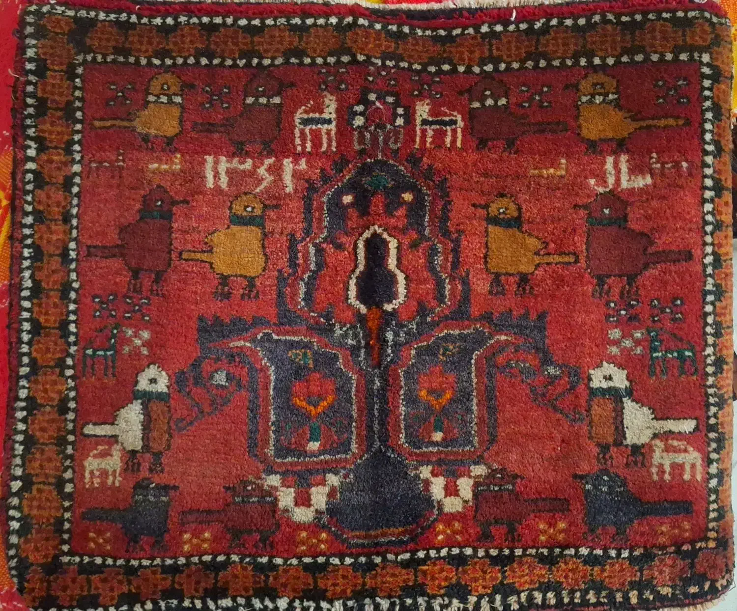 قالیچه عکس پرندگان|فرش|تهران, امانیه|دیوار