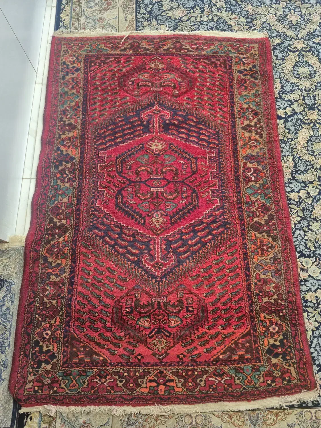 قالیچه دستباف (۷۰سال)|فرش|تهران, ازگل|دیوار